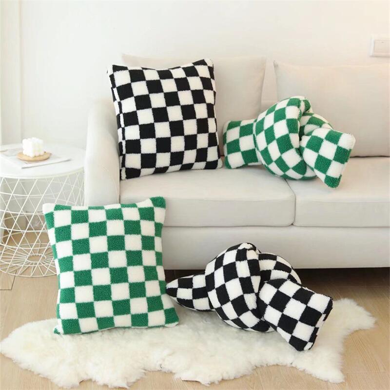 Skanto | Plush fleece rutete putevar