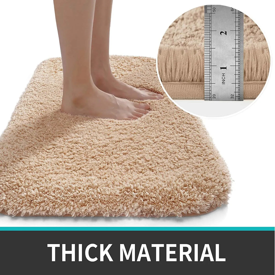 Skanto | Baderomsmatte Plysj Myk Rugg Non Slip