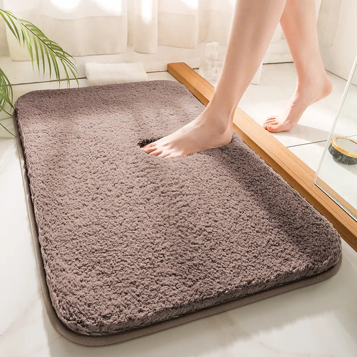 Skanto | Baderomsmatte Plysj Myk Rugg Non Slip