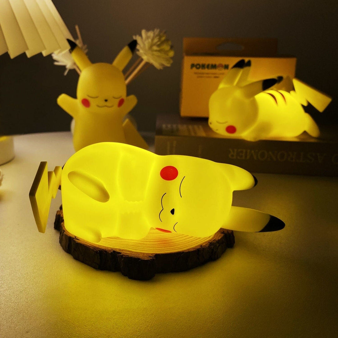 Skanto | Fortryllende Pikachu Nattlampe - Magisk Lys for Barn