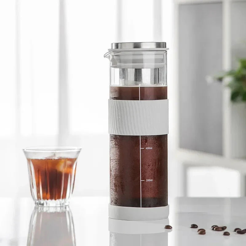 Bærbar lufttett kaldbrygget iskaffemaskin teinfuserkanne | Skanto