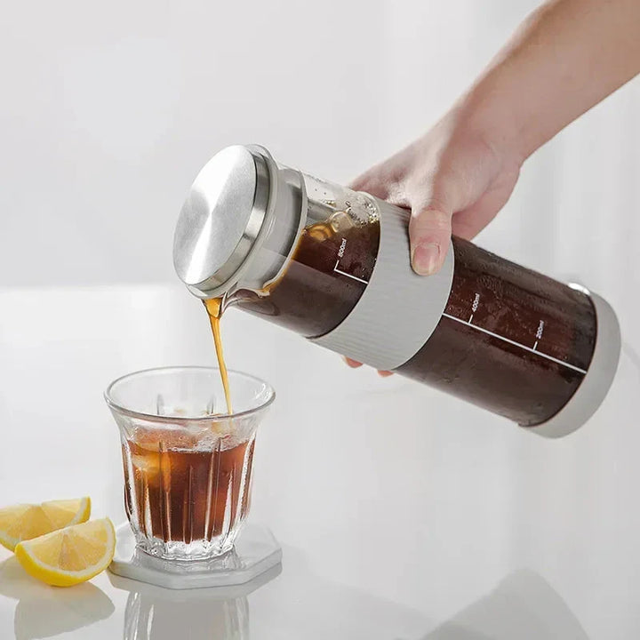 Bærbar lufttett kaldbrygget iskaffemaskin teinfuserkanne | Skanto