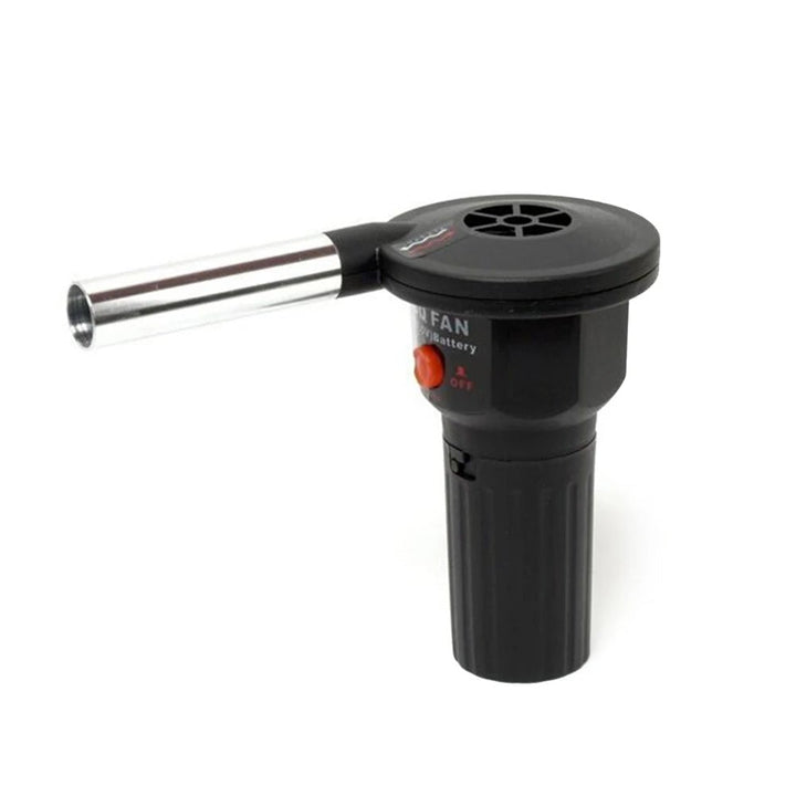 Skanto | Bærbar BBQ Fire Blowers – Aluminium Håndblåser for Grilling, Camping & Piknikker