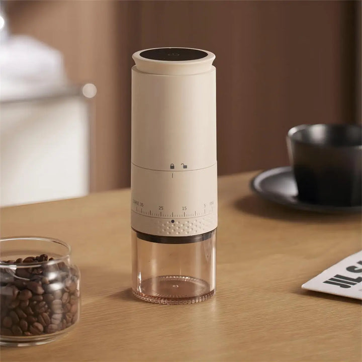 Skanto | Bærbar Elektrisk Kaffekvern - BeanBuddy