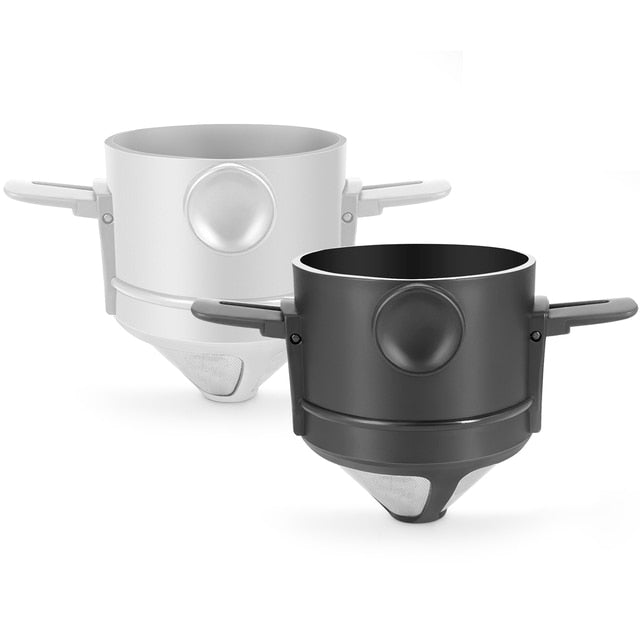 Bærbar sammenleggbar kaffefilter i rustfritt stål gjenbrukbar kaffetrakter | Skanto