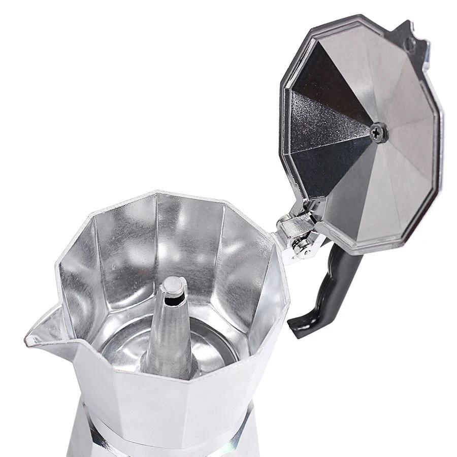 Bærbar hjemme Moka gryte aluminium med pulver perkolator | Skanto
