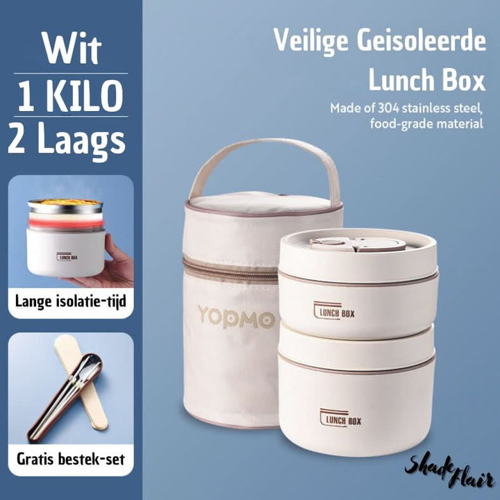 Frendorf | Bærbar Isolert Måltidsbeholder Sett - LunchMate