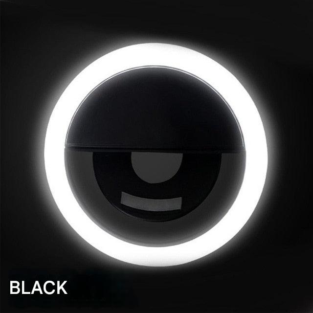 Skanto | Bærbar Selfie Ring Lys - GlowSnap
