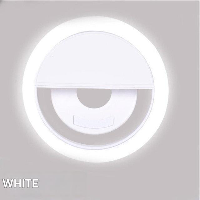 Skanto | Bærbar Selfie Ring Lys - GlowSnap