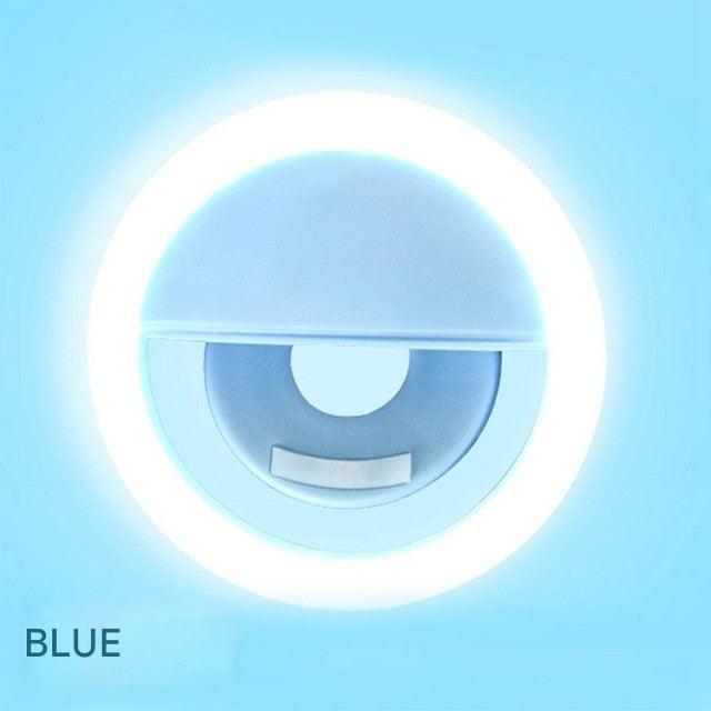 Skanto | Bærbar Selfie Ring Lys - GlowSnap