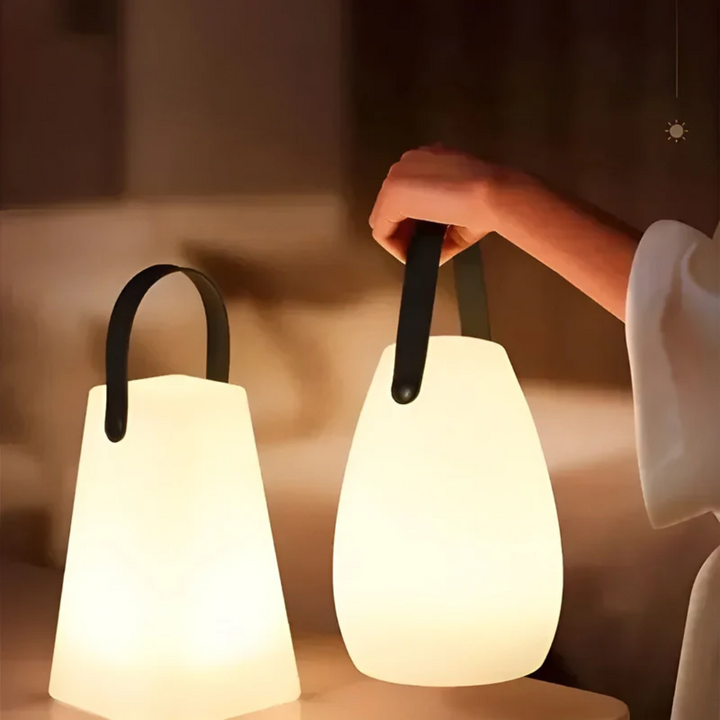 Skanto | Bærbar Vanntett Trådløs Bordlampe - RadianceFlex