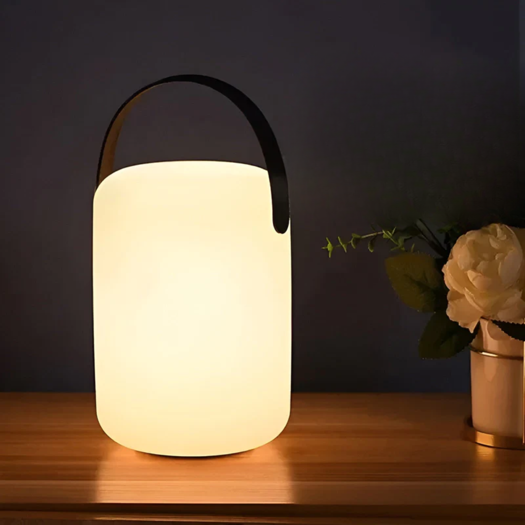 Skanto | Bærbar Vanntett Trådløs Bordlampe - RadianceFlex