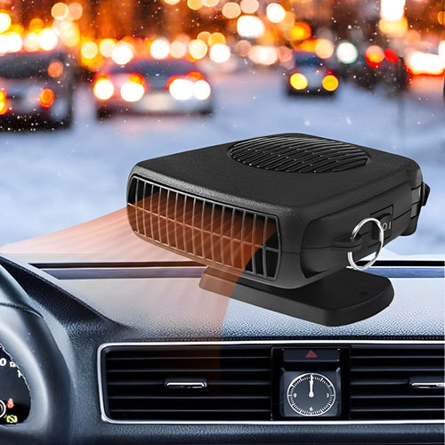 Skanto | 12V Bærbar Bilvarmer med 360° Roterende Base