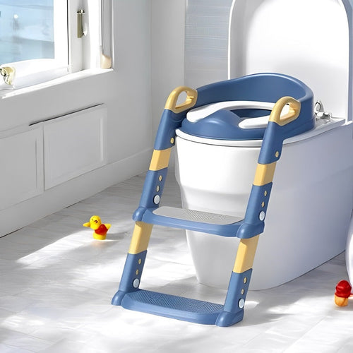 Skanto | Sammenleggbar Potty Trainer Sete med Stige for Småbarn