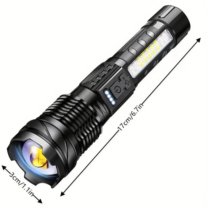 Frendorf | PowerBeam Militær Lommelykt med 5000 Lumen