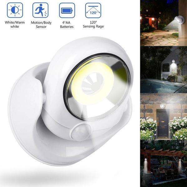 Frendorf | KraftigLED lys med bevegelsessensor - GlowGuard