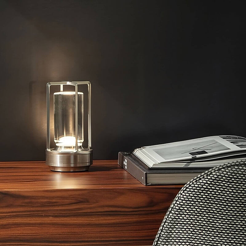 Skanto | Trådlampe vannsikker bordlampe | Berøringsfølsom, justerbar lysstyrke og ideell for hjemmeinnredning