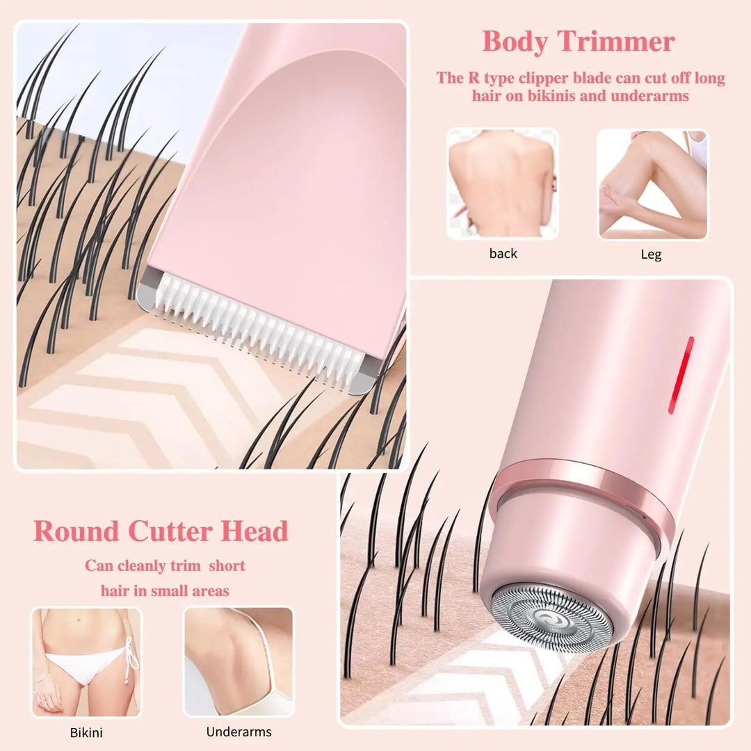 Skanto | Elektrisk trimmer Vanntett Oppladbar Bikini Barbermaskin