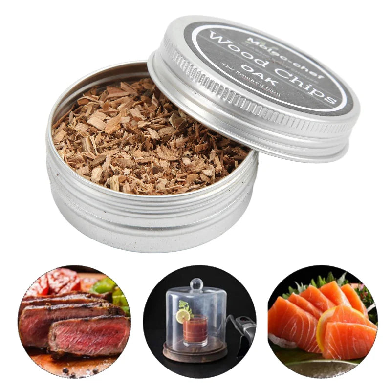 Premium Cocktail Smoker Kit med Whiskey Wood Smoking Infuser Chips | Skanto