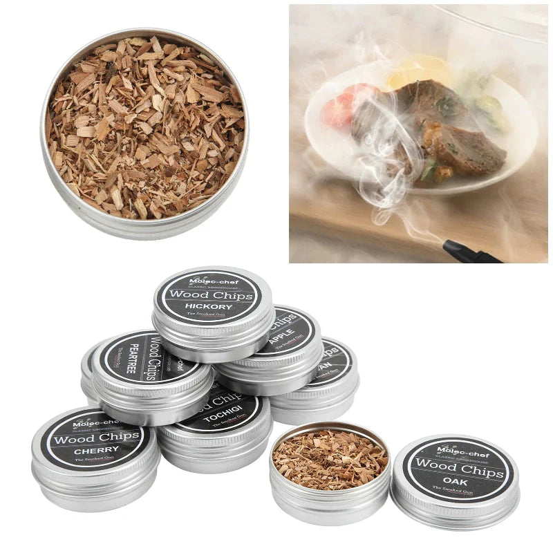 Premium Cocktail Smoker Kit med Whiskey Wood Smoking Infuser Chips | Skanto