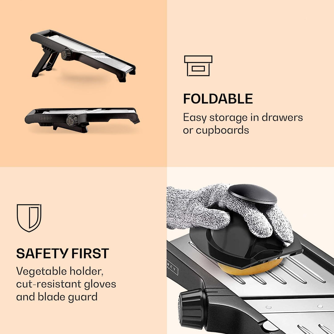 Skanto | Premium food slicer med kuttsikre hansker