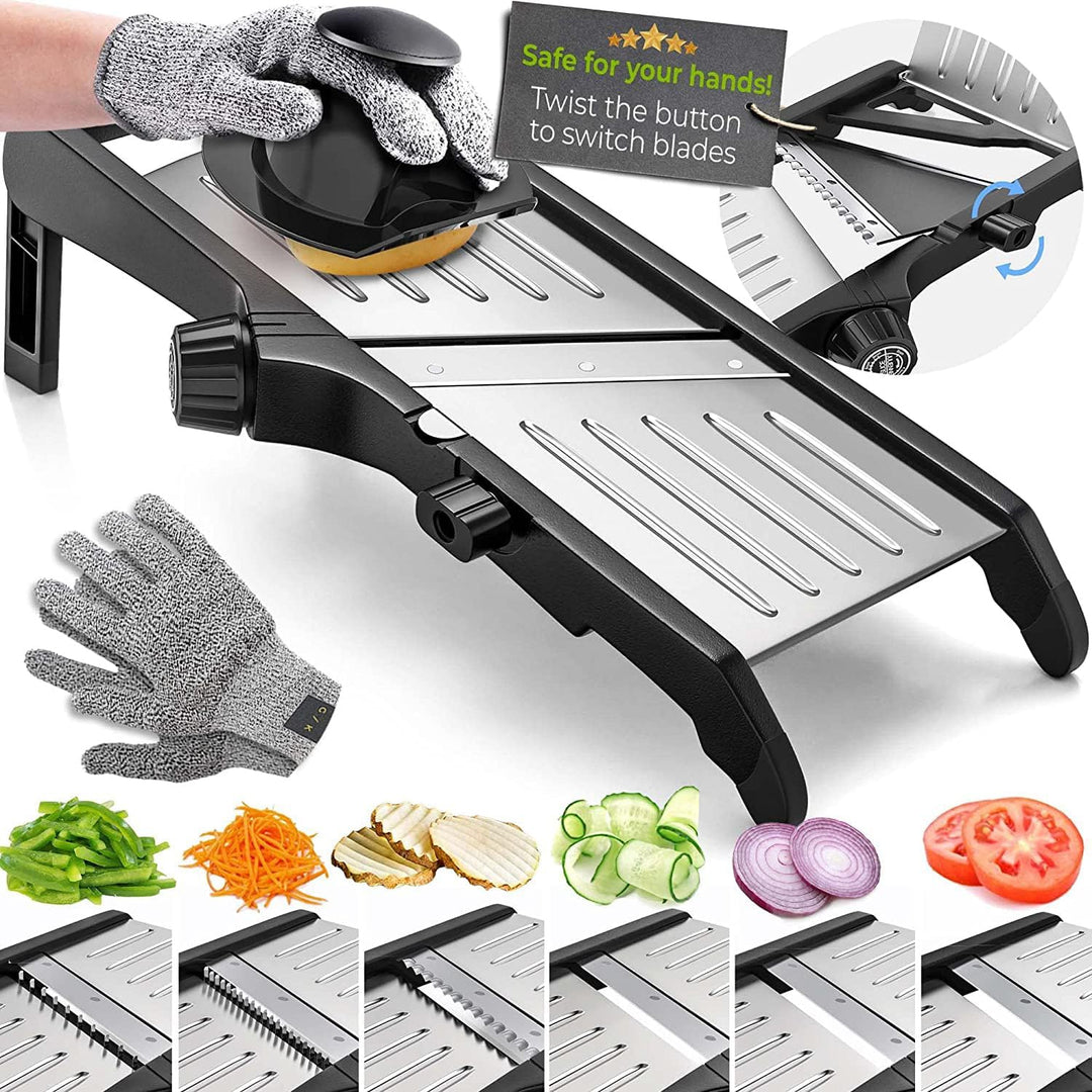Skanto | Premium food slicer med kuttsikre hansker