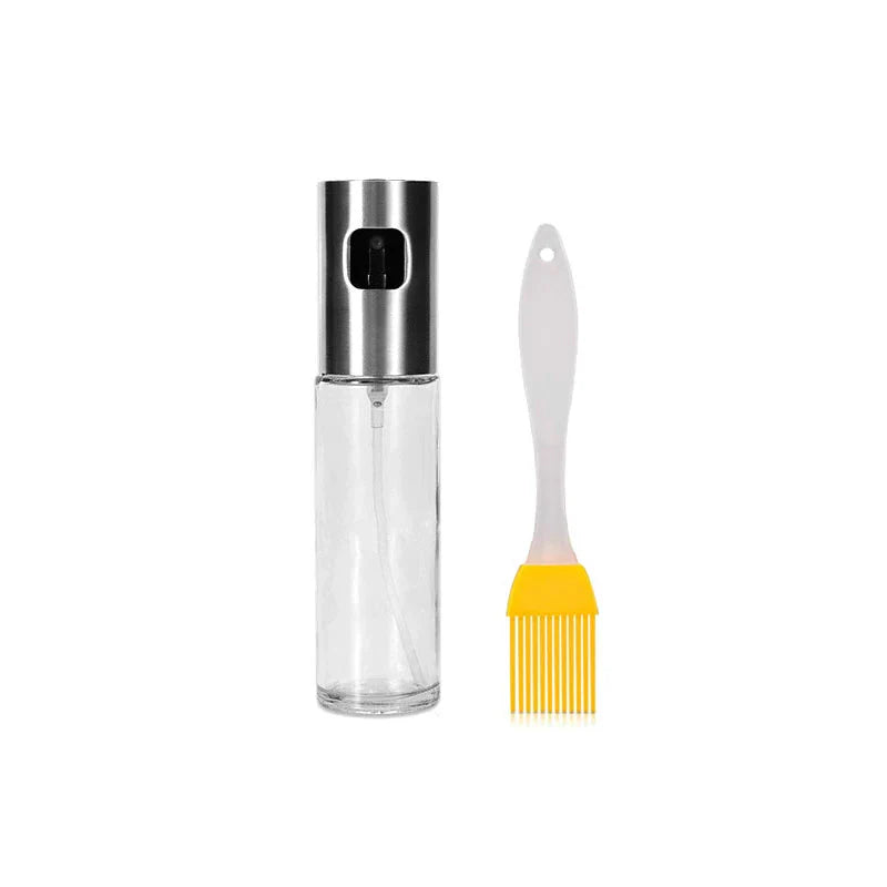 Premium Glass Oil Sprayer Dispenser for Matlaging BBQ og Air Fryer | Skanto