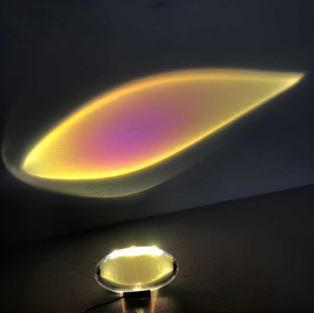 Skanto | Prismatic Projector Lamp med LED – Lunara