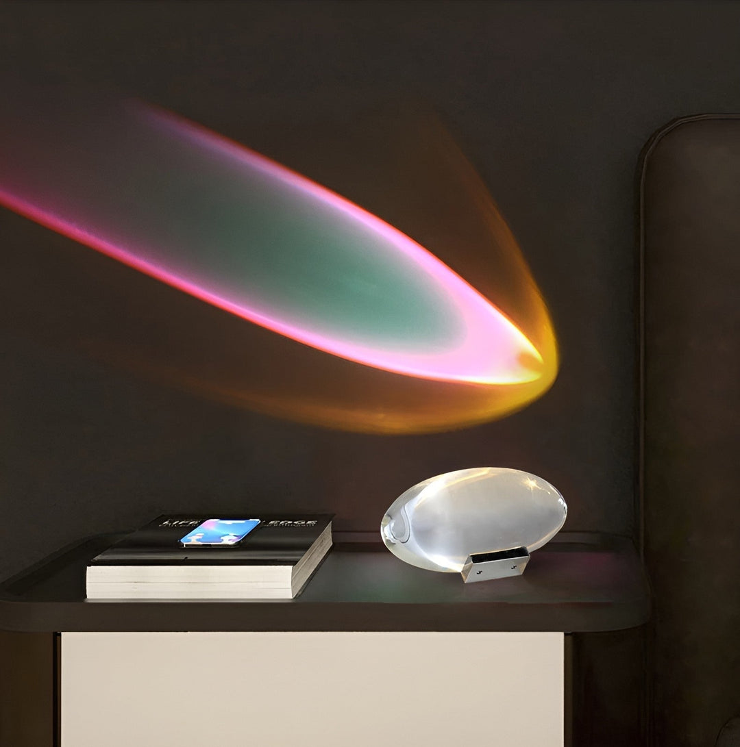 Skanto | Prismatic Projector Lamp med LED – Lunara