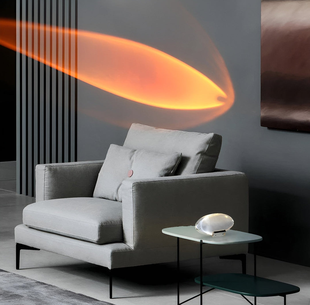Skanto | Prismatic Projector Lamp med LED – Lunara