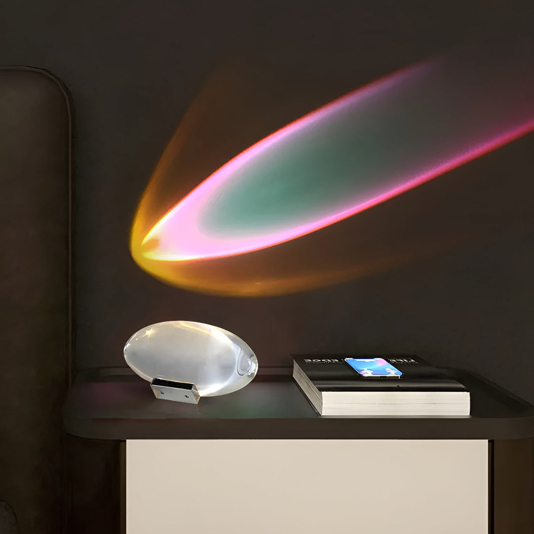 Skanto | Prismatic Projector Lamp med LED – Lunara