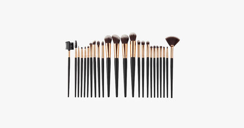Skanto | 24-delt Pro Black Brush Set