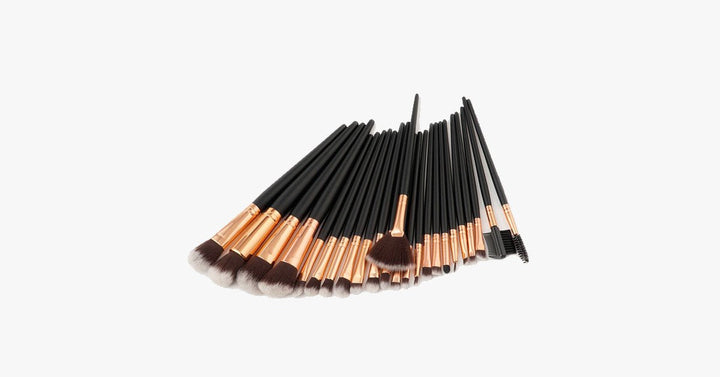 Skanto | 24-delt Pro Black Brush Set