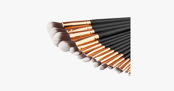 Skanto | 24-delt Pro Black Brush Set