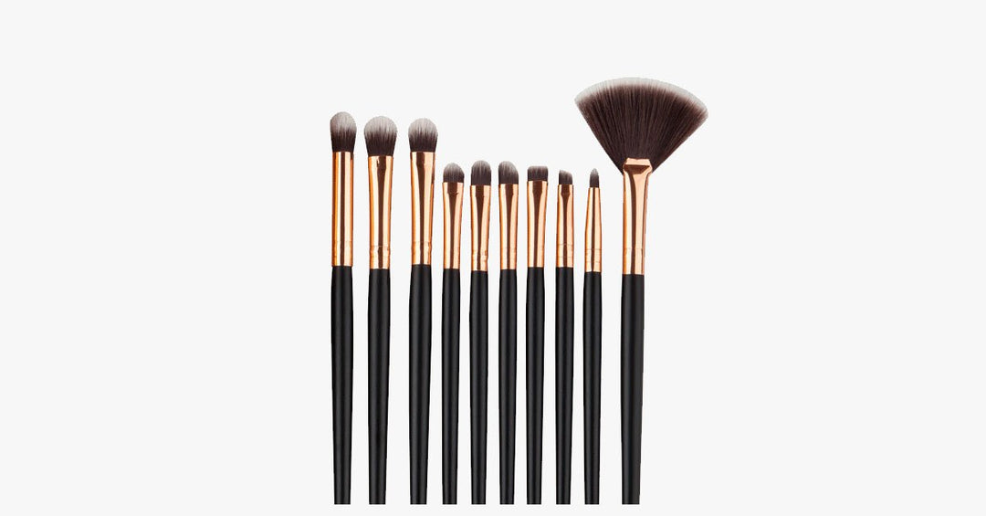Skanto | 24-delt Pro Black Brush Set