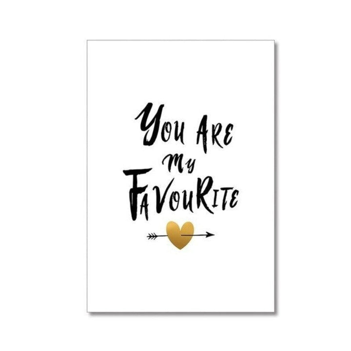 Min favorittananas – lerretsbilde