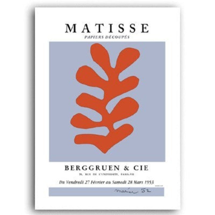Vintage abstrakt Matisse retro linjefigur Europa olje