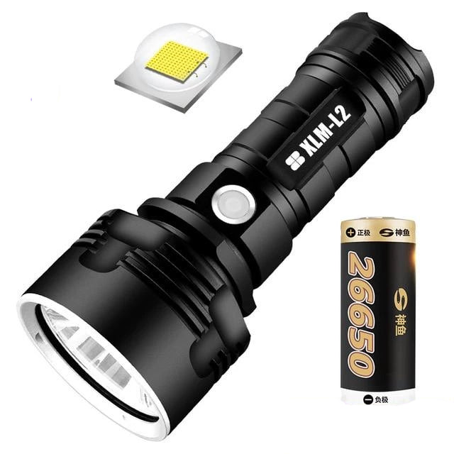 PowerLight - LED taktisk lommelykt | Skanto