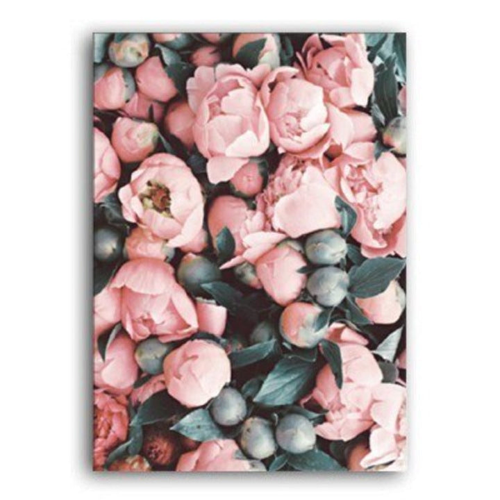 Nordisk varm rosa flamingo - lerretbilde