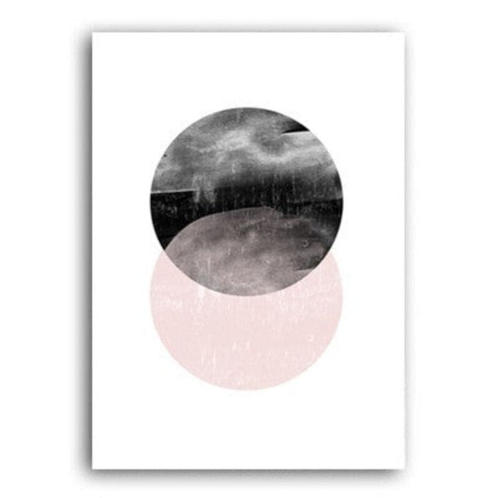 Nordisk varm rosa flamingo - lerretbilde