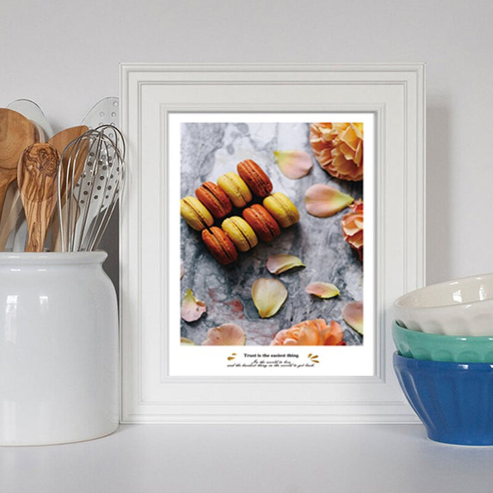 Moderne kakedessert – lerretbilde