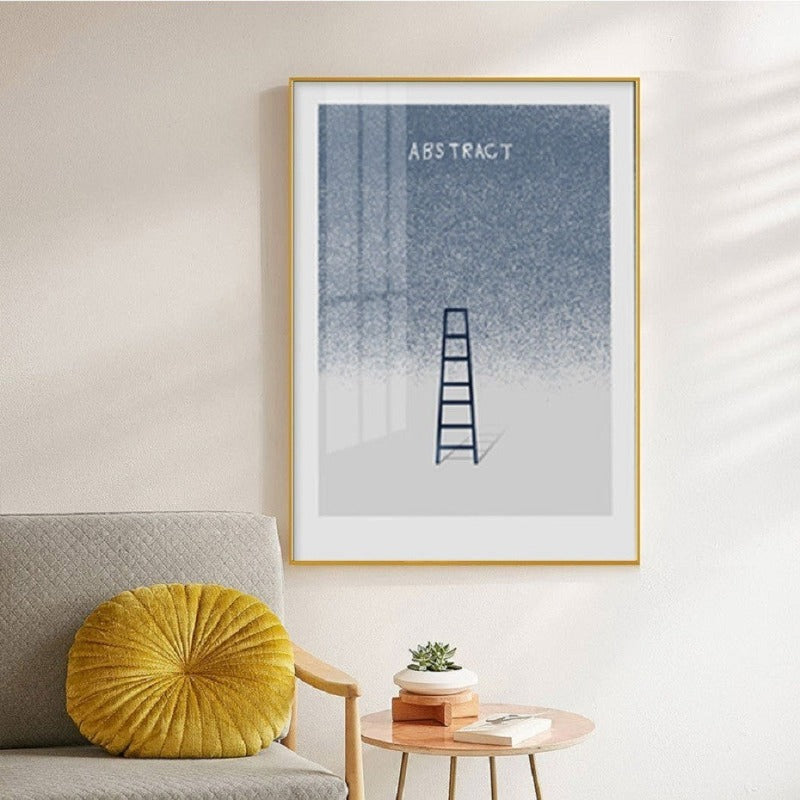 Abstract Thoughts - Lerret Veggkunst Maleri | Skanto