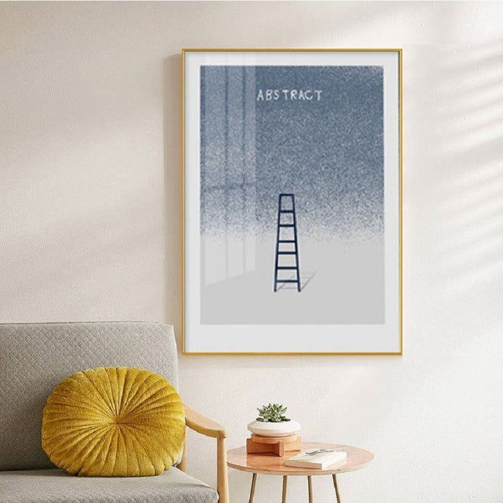 Abstract Thoughts - Lerret Veggkunst Maleri | Skanto