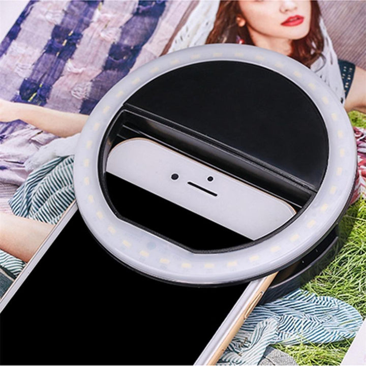 LED Ring Blits Mobil Kamera Lys | Skanto