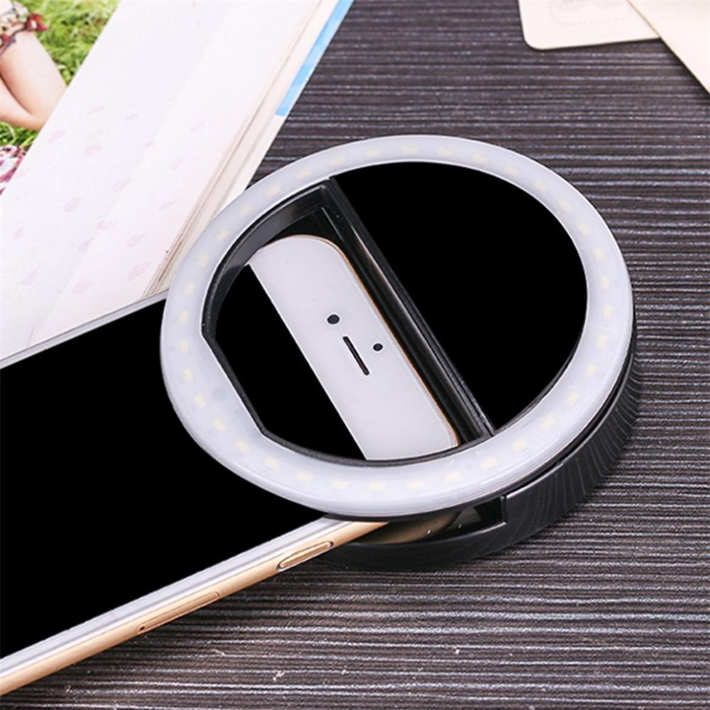 LED Ring Flash Mobil Kamera Lys | Skanto