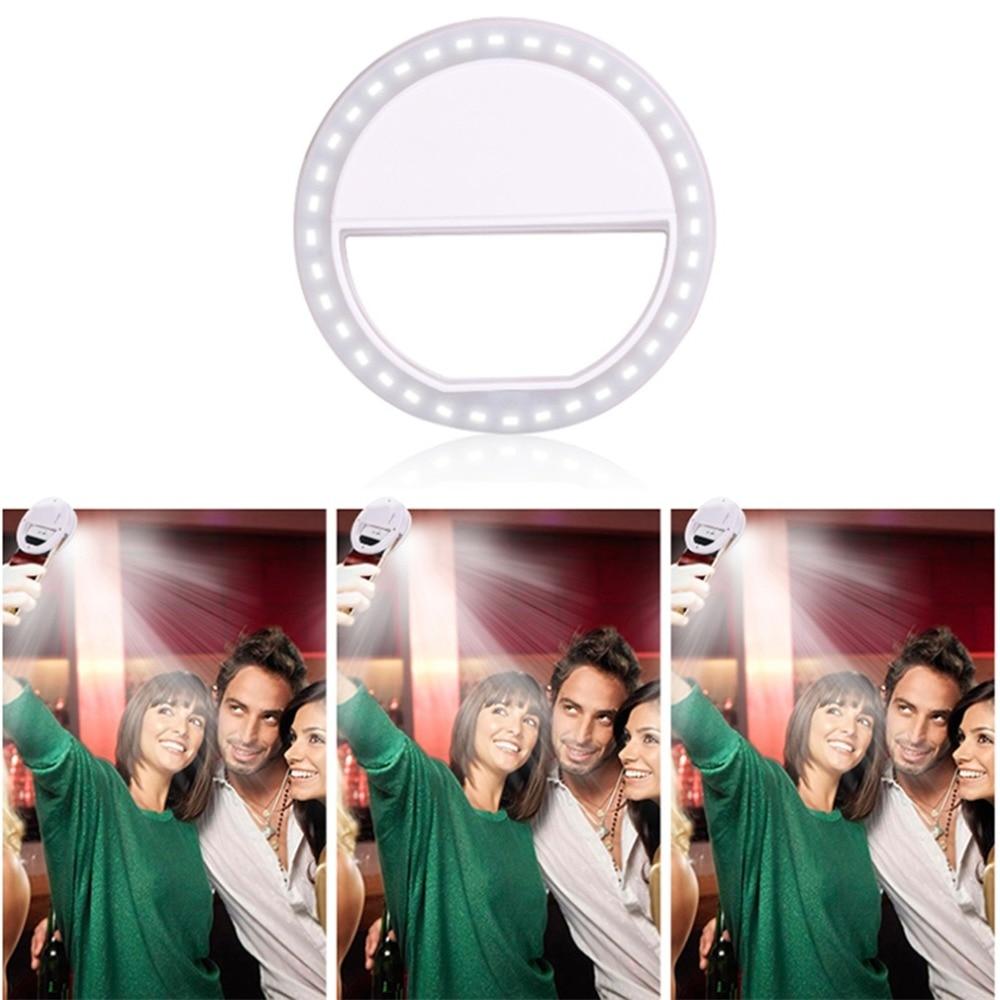 LED Ring Flash Mobil Kamera Lys | Skanto