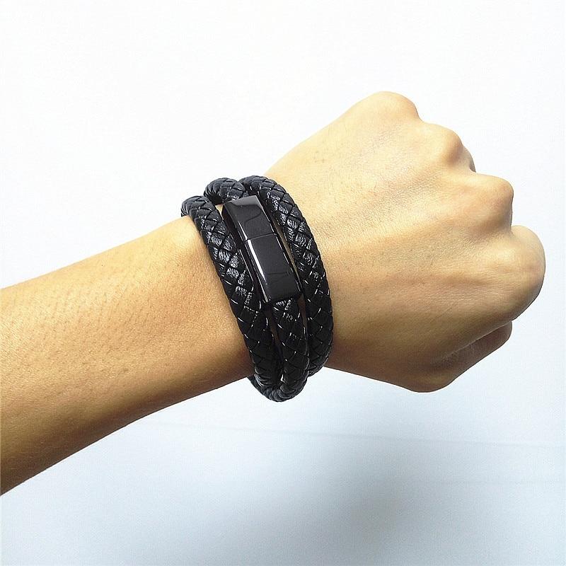 MyData - Mini Micro USB & Telefon Lader Armbånd | Skanto