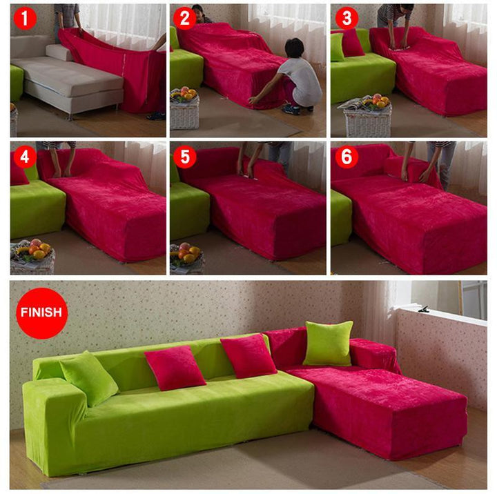 Magic Sofa Cover (Solid Color) | Skanto