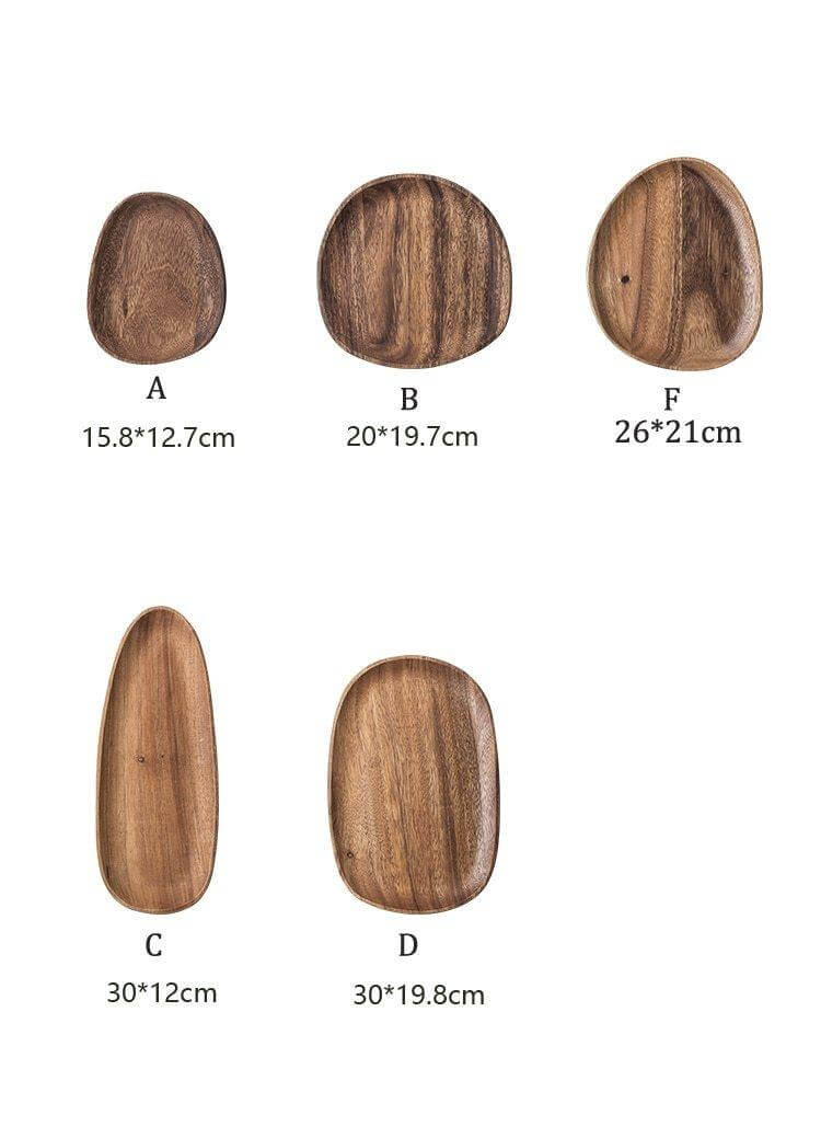 Uregelmessige naturlige treplater