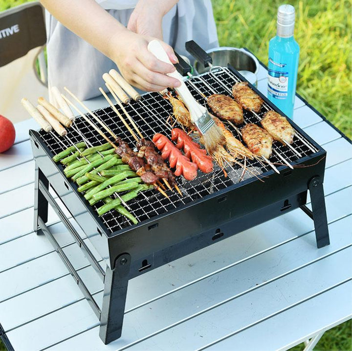 Kokeutstyr - Bærbar Kullgrill BBQ | Skanto